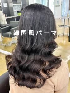 韓国風パーマ×グレージュ - Ammy掲載