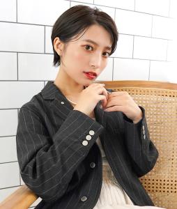 【La fith】丸みショート×アッシュブラック - La fith hair lino 三宮店掲載