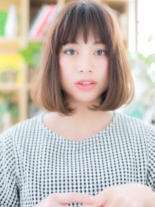前下がり小顔ダークアッシュ切りっぱなしボブ アッシュオリーブ - COVER HAIR & SPA bliss 浦和西口店【カバー ヘア アンド スパ ブリス】掲載