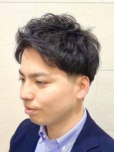 ツーブロックショート/ビジネスショート/アップバング/刈り上 - 銀座マツナガ 新宿パークタワー店掲載