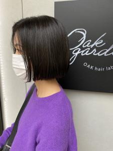 ぷつっとボブ ミニボブ ワンレン【中目黒/代官山/恵比寿】 - OAKgarden中目黒 hair&nail掲載