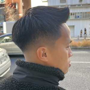 短髪＋スキンフェード - LOUWE by fifth立川北口［メンズサロン]掲載