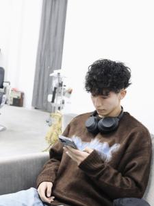 マッシュ×波巻きパーマ - Shindy BARBER & MEN's STYLE SHOP掲載
