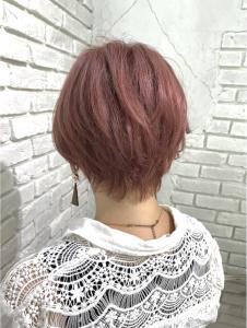 20代30代大人透明感ピンクブラウンケアブリーチボブ【上野】 - agir hair 上野店掲載