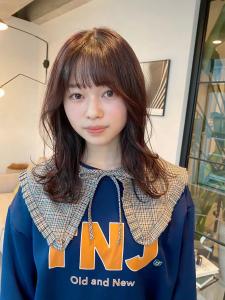 韓国ヘアー顔周りレイヤーおくれ毛前髪万代 - LIMLESS【リムレス】掲載