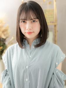 ツヤ髪グレージュアッシュヘルシースタイル　アッシュブラック - COVER HAIR bliss 北浦和西口店【カバー ヘア ブリス】掲載