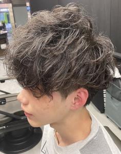 ゆるスパイラル?ショートマッシュスタイル【楽天】 - メンズサロンRudus 新保店掲載