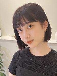 タッセルボブ　切りっぱなしボブ　丸みボブ - Lei hair ＆ relax掲載