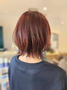 チェリーピンク×外ハネボブ - ito. little hair garden掲載