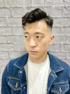 73分け×メリハリフェード【理容室/バーバー/フェード】 - 銀座マツナガ 新宿パークタワー店掲載