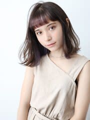 【tetote六甲道】オン眉バング×イヤリングカラー - tetote 六甲道店 Aujua灘/東灘エリア認定サロン掲載