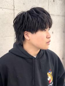 ミニウルフ メンズカット - Lond hot lip 立川掲載