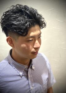 宮城リョータパーマ×ローフェード - HIRO GINZA BARBER SHOP 川崎掲載