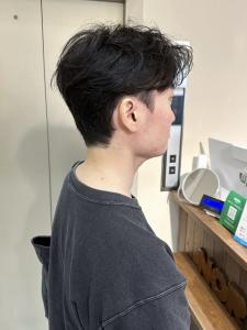 韓国ヘア センターパート メンズカット - CITY掲載