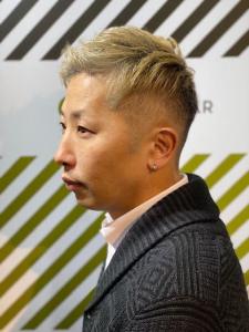ツーブロックスパイキースタイル - BARBER-BAR 四谷店掲載