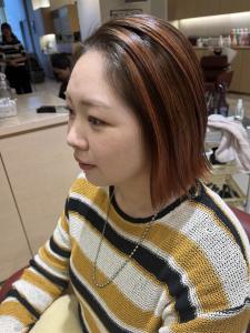 バレイヤージュ レッドオレンジ - EMU international 春日部本店掲載