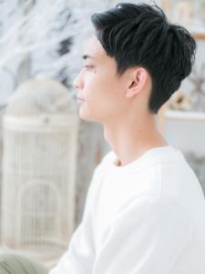 ビジカジ大人クールサイドグラデーション　アッシュブラック - mod's hair 越谷西口店【モッズヘア】掲載