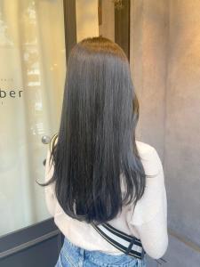 イメチェン韓国ブルージュシンプルストレート似合わせカット立川 - N° jillva 立川掲載