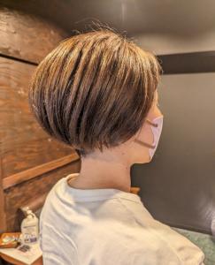 ハンサムカットマッシュショート似合わせカットイメチェン立川 - newi saLyu 立川掲載