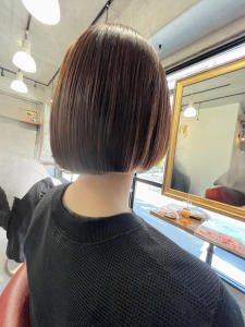 跳ねないボブスタイル - Lourdes hair design掲載