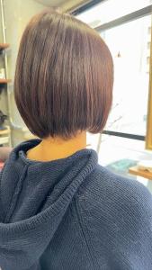 跳ねないボブスタイル - Lourdes hair design掲載