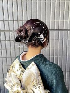 卒業式ヘアアレンジ/成人式ヘアアレンジ/着物ヘアアレンジ - FACE。石川町掲載