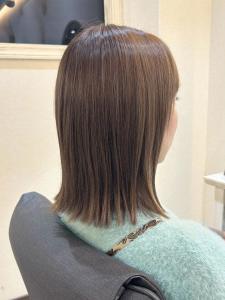 【ジュレベール 汲田】外ハネ切りっぱなしボブ - JurerBelle掲載