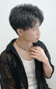 ショートセンターパート - メンズヘア整形サロン GOALD 名古屋 栄掲載