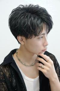 ショートセンターパート - メンズヘア整形サロン GOALD 渋谷本店掲載