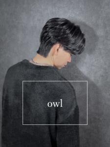 センターパートウルフ×ニュアンスパーマ×ダウンパーマ - owl 心斎橋掲載