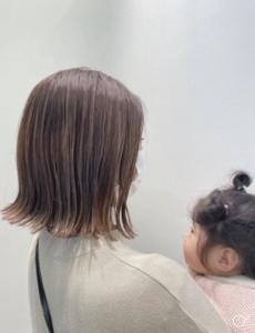 オシャレママにハイライト - 半個室 rire hair 千早店掲載
