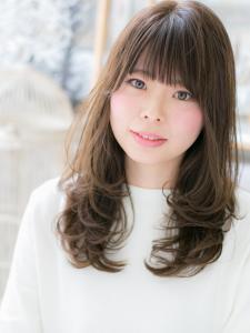 くせ毛風・ワンカールロングレイヤー　アースカラー - mod's hair【モッズヘア】越谷/越谷西口店掲載