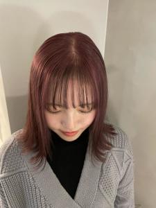 フルバングレッドブラウン似合わせカットカルマパーマ - ARCANA 明治神宮前 表参道 原宿掲載