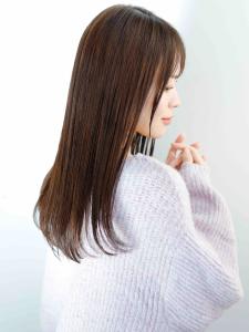 髪質改善　ストレート　艶髪　美髪　ダークブラウン - HAIR&HEADSPA SQUARE＊UNO HAKATA掲載