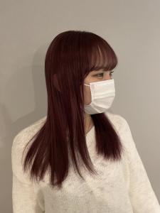 フルバングレッドブラウン似合わせカットカルマパーマ - ARCANA 明治神宮前 表参道 原宿掲載