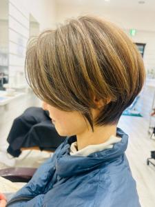 terrace岩政/ショートボブ/30代40代/姪浜 - terrace hair & botanical掲載