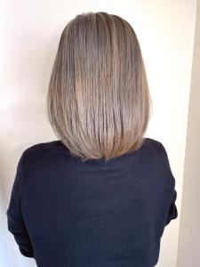 【MICHI 富田店　古作蓮】白髪染め　透明感カラー　ボブ - HAIR MAKE MICHI 富田店掲載