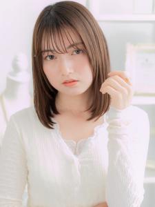 ヘルシースタイル小顔透け感エアストレート　シルキーベージュ - mod's hair【モッズヘア】上尾/上尾西口店掲載