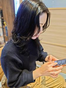 大人っぽパーマ