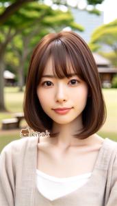 ラベンダーベージュボブ - kirak 薬院店掲載
