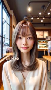 ミルクティーベージュ - kirak 薬院店掲載