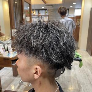 シルバーメッシュツイスパ　仙台/太白区/仙南/長町 - 「#NAVY」仙台長町店掲載