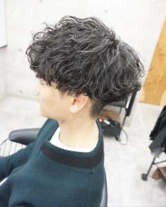 メンズ波巻きパーマスタイル - hair teria ryu 大塚掲載