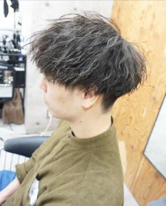 メンズ波巻きパーマスタイル - hair teria ryu 大塚掲載
