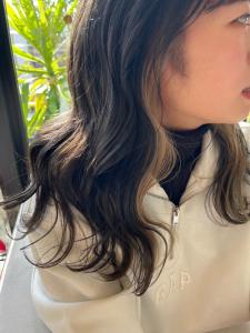 インナーカラー/ミルクティーベージュ/20代/30代 - La Sente　Lycee terrace 甲子園口掲載