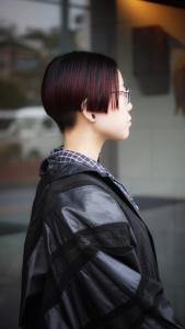 グラデーションボブ_ハイライト_カシスカラー - SOLANA掲載