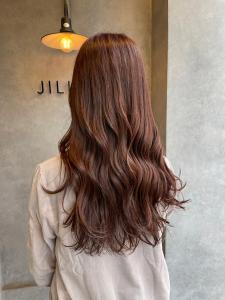 大人レイヤー韓国くびれヘア波巻きウェーブアッシュブラック立川 - N° jillva 立川掲載