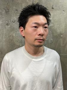刈り上げ無し　黒髪　短髪　スパイキーショート　メンズショート - MEN'S SALON alfRed 瑞穂店掲載