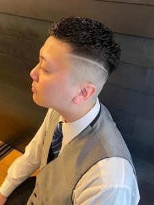 メンズパーマ　スキンフェード　クロップ　バリアート - THIS IS BARBER 2nd掲載