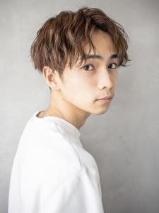 メンズ/センターパート/波巻きパーマ - メンズサロン EIGHT MEN＆BAR 上野店 【エイト】掲載